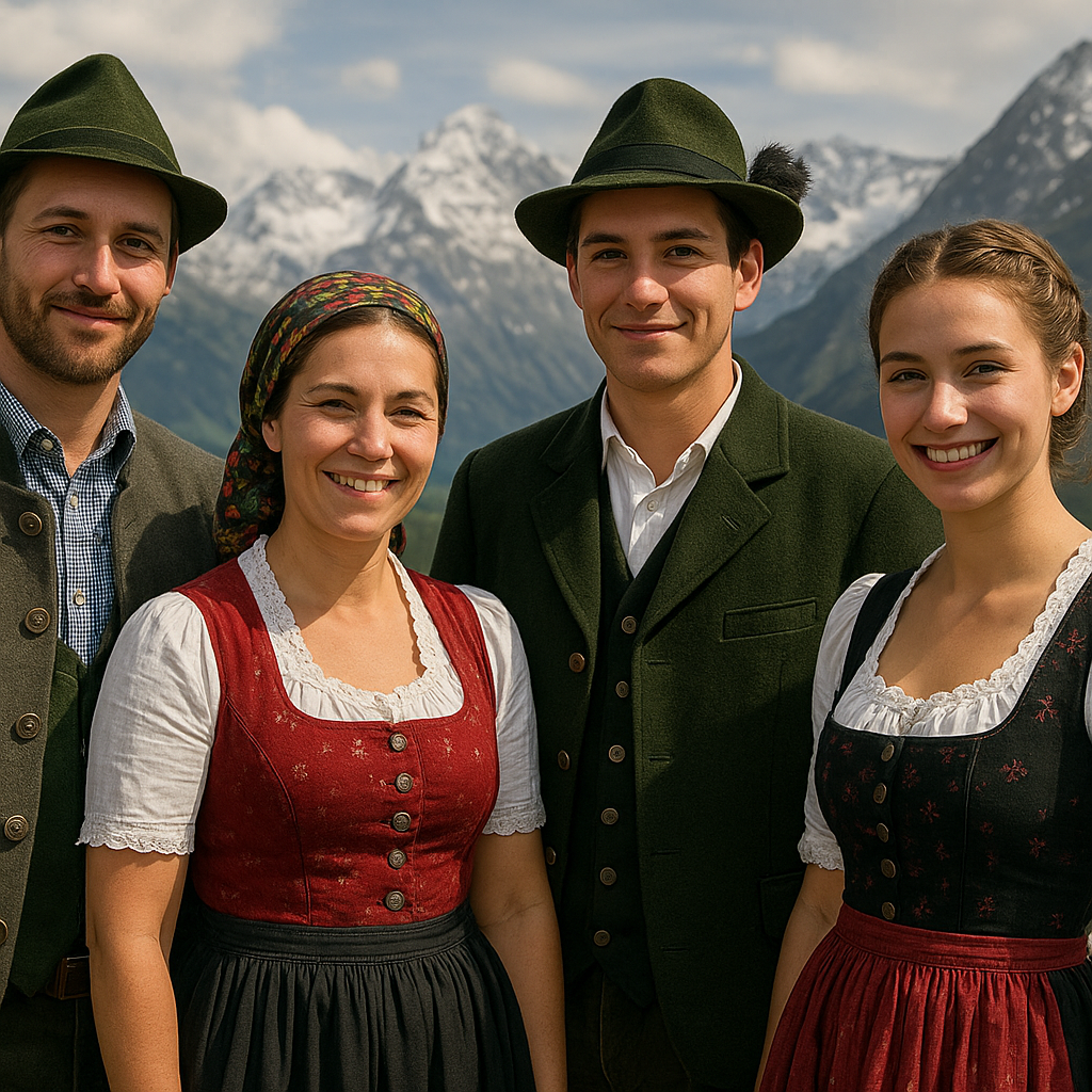 Exploring the Cultural Diversity of the Alpine Nations