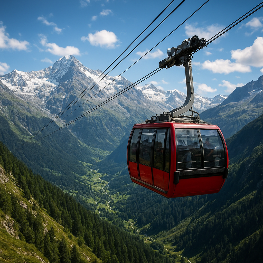The Most Spectacular Cable Car Rides in the Alps