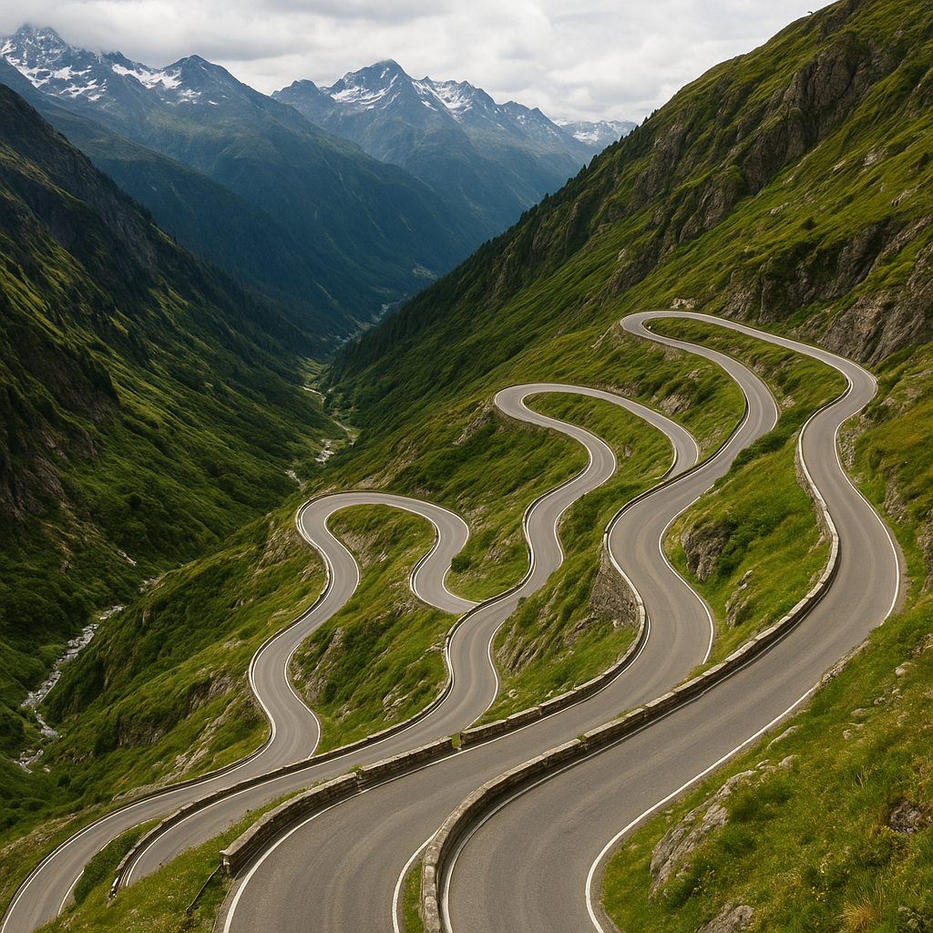 The Most Dangerous but Beautiful Mountain Roads in the Alps