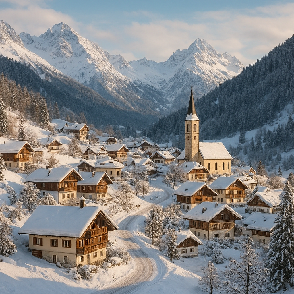 The Most Beautiful Alpine Villages to Visit in Winter