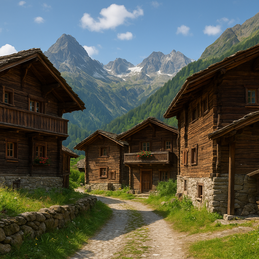 Exploring the Traditional Wooden Architecture of the Alps