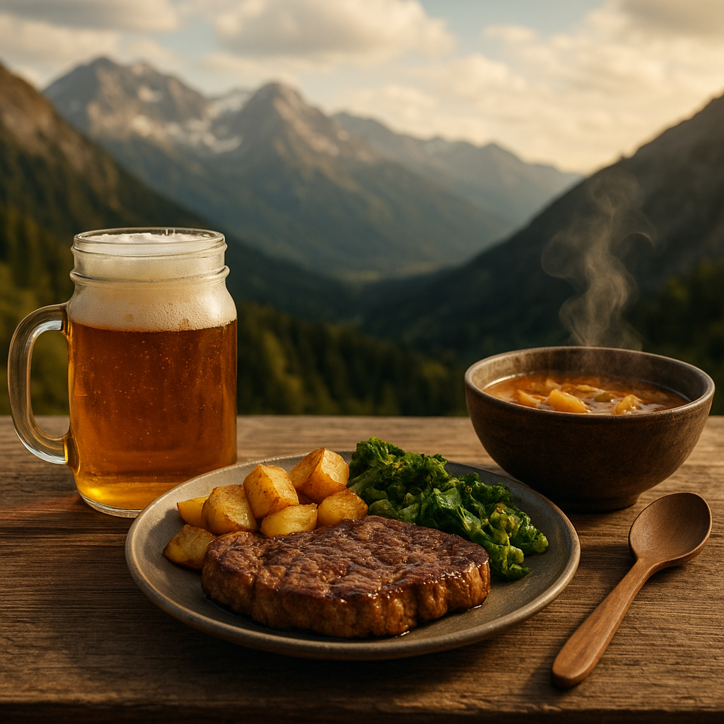 What to Eat and Drink After a Long Day in the Mountains