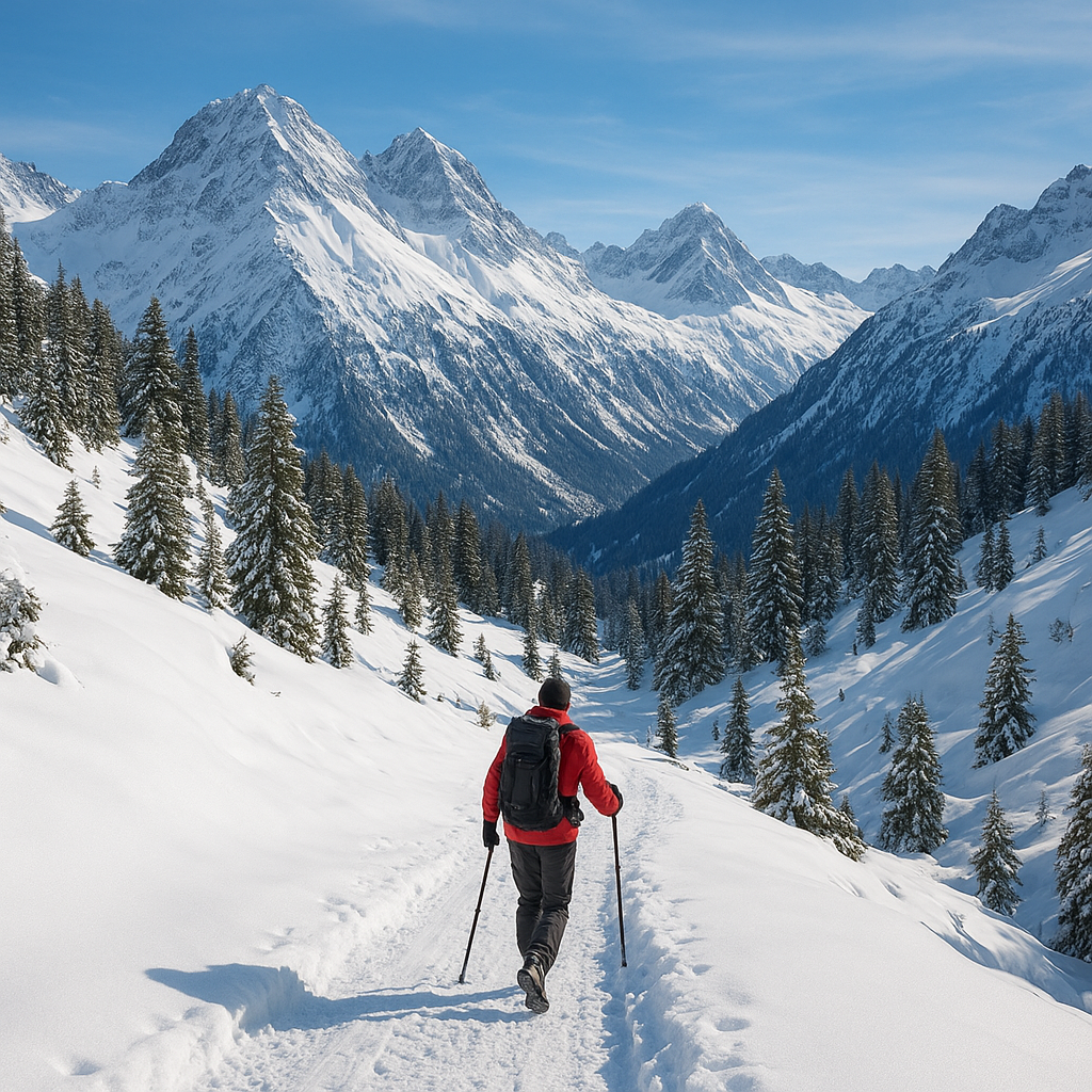 The Most Scenic Winter Hiking Trails in the Alps