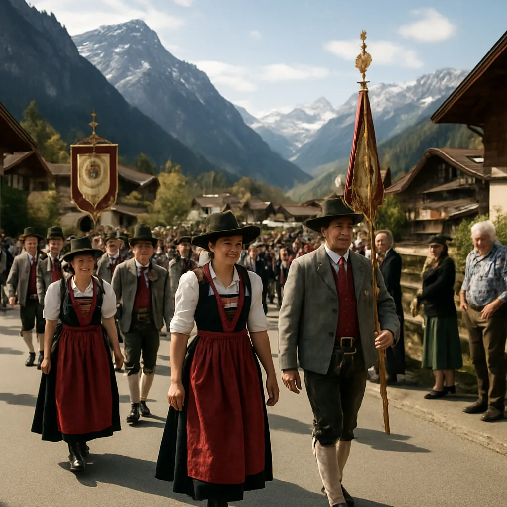 Exploring the Traditional Festivals and Parades in the Alps
