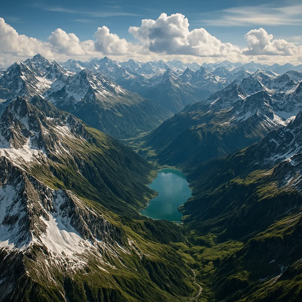The Most Breathtaking Aerial Views of the Alps